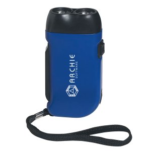 LED Squeeze Flashlight with Strap