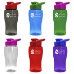 Jr. Crystal Color Bottle with Drink-Thru Lid - 18 oz.