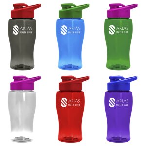 Jr. Crystal Color Bottle with Drink-Thru Lid - 18 oz.