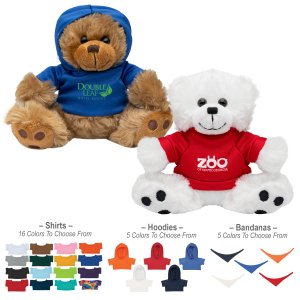 6" Pawsome Plush Bear