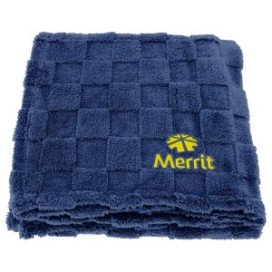 Harper Soft Checkerboard Blanket