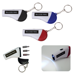 Keychain LED Screwdriver Set
