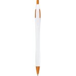 Orange With Blue Ink