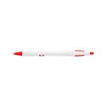 Bright Red With Black Ink