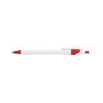 Bright Red With Blue Ink