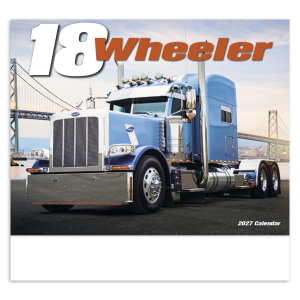 18-Wheeler Wall Appointment Calendar - Stapled