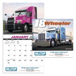 18-Wheeler Wall Appointment Calendar - Stapled