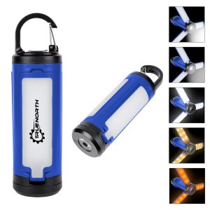 Flip-Panel Rechargeable Lantern with Carabiner