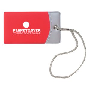 Vinyl ID Luggage Tag