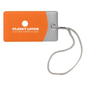 Vinyl ID Luggage Tag