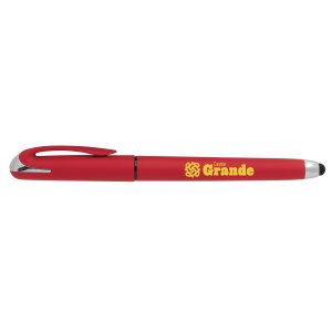 Soft-Touch Grip Gel Stylus Pen