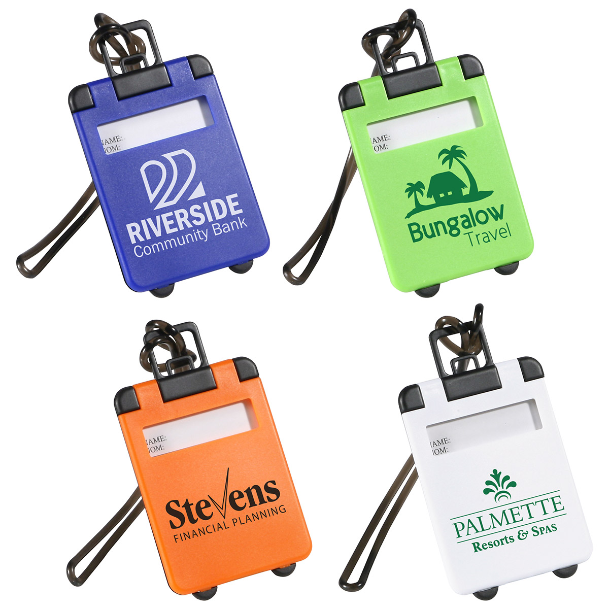 Suitcase Shaped Luggage Tag