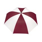 Burgundy/White