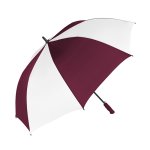 Burgundy/White