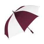 Burgundy/White