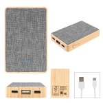 Fsc Gray With Bamboo