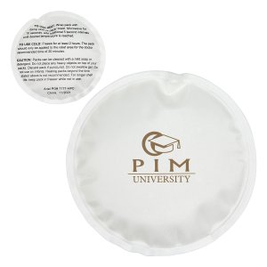 Round Nylon-Covered Hot/Cold Pack