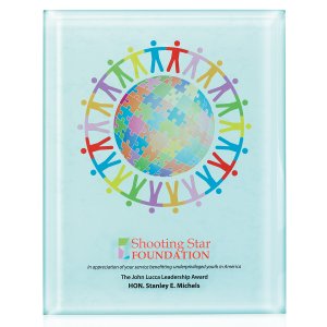 Jade Spark Award Plaque 8" x 10"
