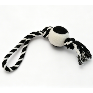 Fetch and Tug Rope Ball