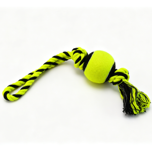 Fetch and Tug Rope Ball