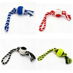Fetch and Tug Rope Ball
