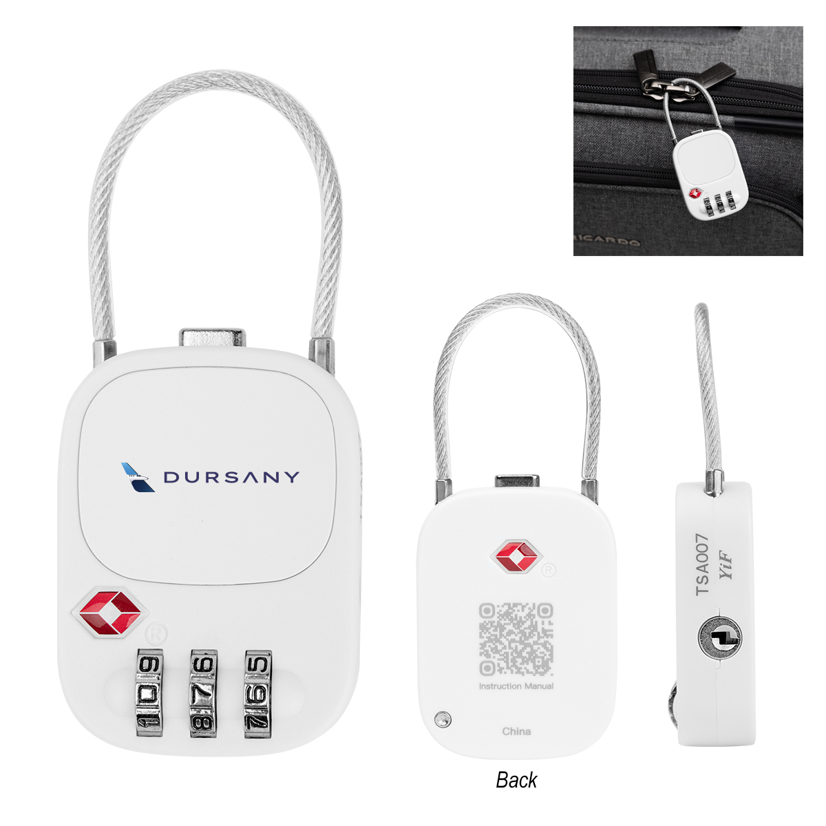 TSA-Approved Travel Lock