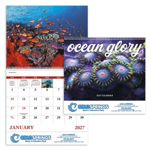 Ocean Glory - Spiral Calendar