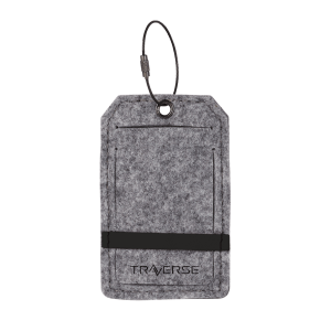 Traveler's Felt Luggage Tag