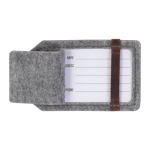 Traveler's Felt Luggage Tag