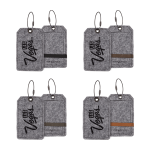 Traveler's Felt Luggage Tag