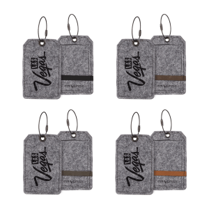 Traveler's Felt Luggage Tag