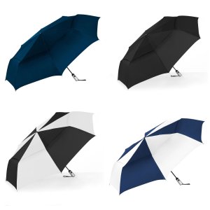 Shed Rain Windjammer 54" Vented Auto-Open/Close Jumbo Compact Umbrella