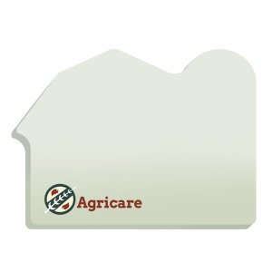 Sticky Note 4" x 3" Die Cut Pad, 50 sheet
