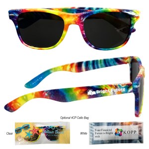 Tie-Dye Florida Sunglasses