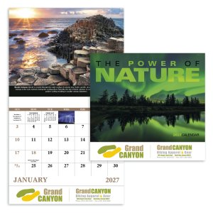 The Power of Nature - Stapled Calendar