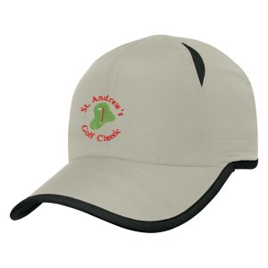 Contrast Trim Athletic Cap