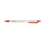 Orange With Blue Ink