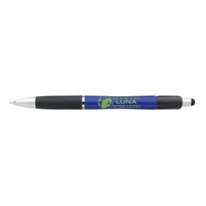 Chrome Accent Rubber Grip Stylus