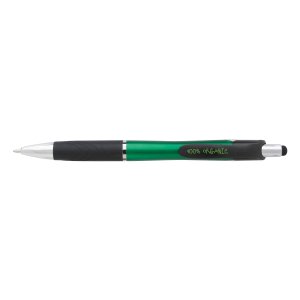 Chrome Accent Rubber Grip Stylus
