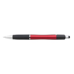 Chrome Accent Rubber Grip Stylus