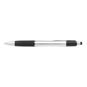 Chrome Accent Rubber Grip Stylus