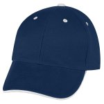 Navy Blue With White