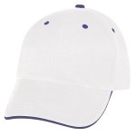 White With Royal Blue