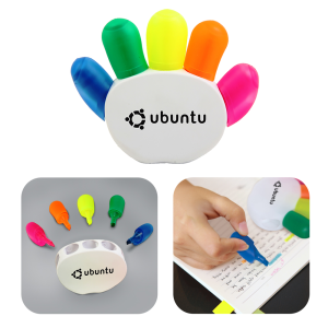 5 Color Hand Highlighter