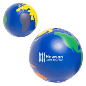 Multicolored Earthball Stress Ball