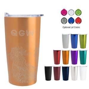 Café Cruiser Laser Engraved Tumbler 20 oz