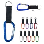 8mm Utility Carabiner with Strap