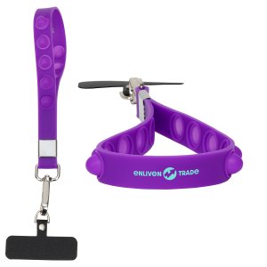 Pop Bubble Keychain Wristlet