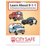 Learn About 911 Coloring Book