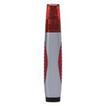 SILVER WITH RED